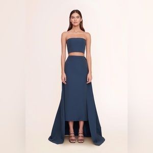 STAUD Prunella Detachable Skirt and Matching Top